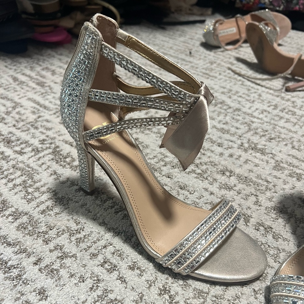 Gianni Bini Rhinestone Heels